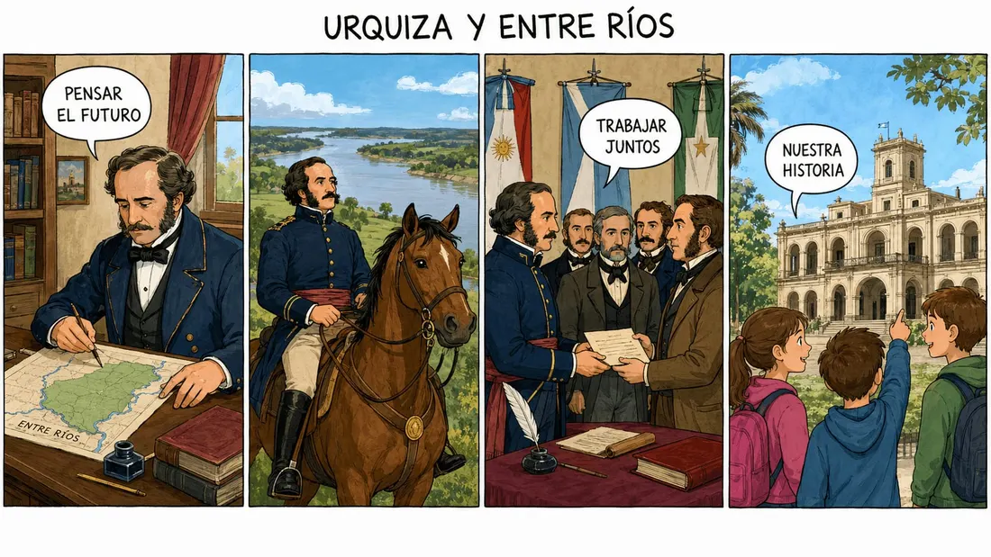 Historieta: Urquiza y Entre Ríos